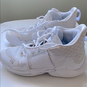 White Jordan Why Not Zer0.2 High Top Sneakers
